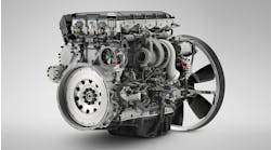 Positioned between the established 9- and 13-litre engine platforms, the Super 11 offers up to 7% improved fuel efficiency compared with Scania’s current 9-litre engine. Positioned between the established 9- and 13-litre engine platforms, the Super 11 offers up to 7% improved fuel efficiency compared with Scania’s current 9-litre engine.