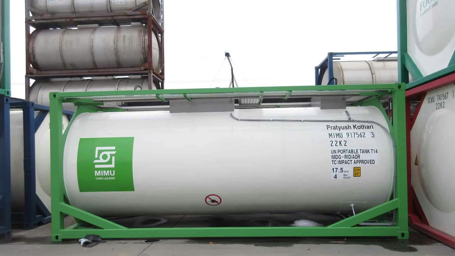 Meeberg ISO Tanks & Containers recently agreed to acquire Belgium-based MIMU Tank Leasing.