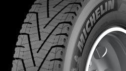 This new SmartWay-verified drive tire helps fleets control their operational costs, providing 20% more mileage and 20% reduction in rolling resistance than the Michelin XDN2 tire. This new SmartWay-verified drive tire helps fleets control their operational costs, providing 20% more mileage and 20% reduction in rolling resistance than the Michelin XDN2 tire.