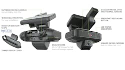 The Multi IQ camera can connect up to five cameras across the vehicle: cab interior, side, rear, cargo area, or undercarriage cameras, alongside its built-in high-definition dual-front and driver-facing dashcam. The Multi IQ camera can connect up to five cameras across the vehicle: cab interior, side, rear, cargo area, or undercarriage cameras, alongside its built-in high-definition dual-front and driver-facing dashcam.