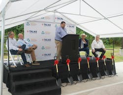 The ceremony brought together local officials, partners, and members of the Talke USA team to celebrate the beginning of construction. The ceremony brought together local officials, partners, and members of the Talke USA team to celebrate the beginning of construction.