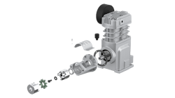 Gardner Denver recently introduced a new hydraulic trunk accessory for its widely adopted GD70 oil-lubricated piston compressor. Gardner Denver recently introduced a new hydraulic trunk accessory for its widely adopted GD70 oil-lubricated piston compressor.