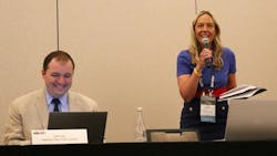 Dr. Gina Anderson, Luma Brighter Learning co-founder and CEO, shares ways to break through generational barriers in driver coaching during NTTC's 2025 Annual Conference in Tampa. Dr. Gina Anderson, Luma Brighter Learning co-founder and CEO, shares ways to break through generational barriers in driver coaching during NTTC's 2025 Annual Conference in Tampa.