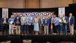 Tank truck companies Chalk Mountain Services of Texas, Dupré Logistics, and GulfMark Energy once again shined, with Chalk Mountain claiming the grand championship in the TXTA Truck Safety Contest for the third time in four years. Tank truck companies Chalk Mountain Services of Texas, Dupré Logistics, and GulfMark Energy once again shined, with Chalk Mountain claiming the grand championship in the TXTA Truck Safety Contest for the third time in four years.