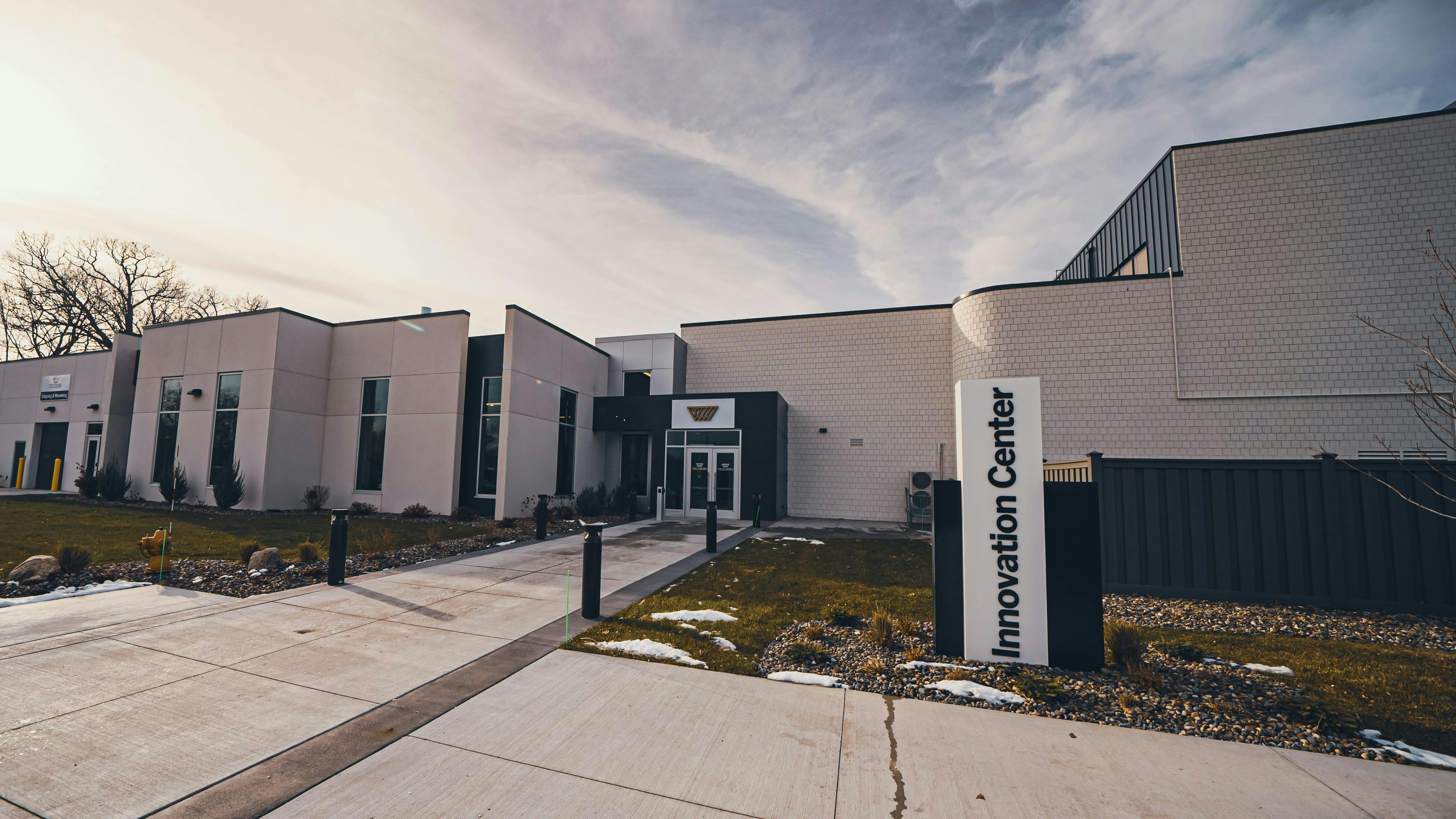 Trelleborg's innovation center project involves a remodel of the tool shop and room for expansion.