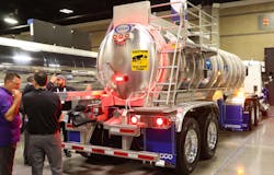 Retesa showcased the Intellistop system, which pulsates existing trailer lamps, at NTTC's 2024 Tank Truck Week. Retesa showcased the Intellistop system, which pulsates existing trailer lamps, at NTTC's 2024 Tank Truck Week.
