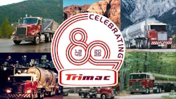 Trimac is marking 80 years as one of North America's leading bulk haulers. Trimac is marking 80 years as one of North America's leading bulk haulers.