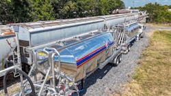 Looking ahead, Eagle Transport aims to have the Dalton rail spur operating at maximum capacity and efficiency, switching out up to 18 rail cars each week. Looking ahead, Eagle Transport aims to have the Dalton rail spur operating at maximum capacity and efficiency, switching out up to 18 rail cars each week.