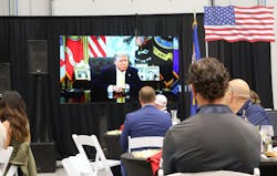 President Trump congratulates STE President Trump congratulates STE