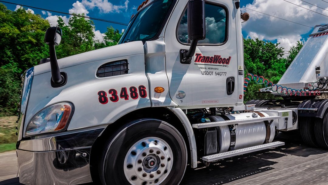 Family-owned bulk hauler TransWood is headquartered in Omaha, Nebraska.