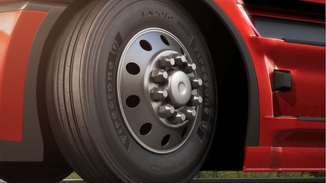 The new Firestone FS592 steer tire is engineered to deliver 17% longer life than the FS591.
