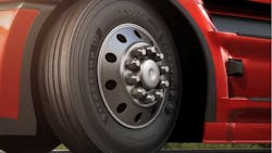 The new Firestone FS592 steer tire is engineered to deliver 17% longer life than the FS591. The new Firestone FS592 steer tire is engineered to deliver 17% longer life than the FS591.