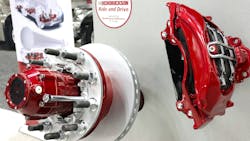 Hendrickson, which introduced its outboard-mounted air disc brake rotors during Tank Truck Week 2023, is working with OEMs, fleets, and associations to make sure industry priorities are aligned. Hendrickson, which introduced its outboard-mounted air disc brake rotors during Tank Truck Week 2023, is working with OEMs, fleets, and associations to make sure industry priorities are aligned.