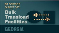 Transload Directory title slide for Georgia with an icon representing product transfer Transload Directory title slide for Georgia with an icon representing product transfer