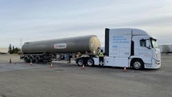 Trimac Hyundai Xcient truck Trimac Hyundai Xcient truck