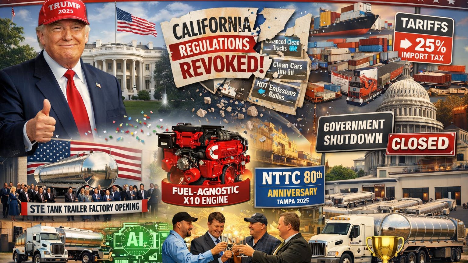 In 2025, the tanker sector experienced significant regulatory and technological developments, including the revocation of California&rsquo;s emission waivers and increased adoption of AI-driven solutions. Despite positive strides, tariffs and economic pressures have created a challenging environment, with industry leaders hoping for a potential upswing in 2026 while focusing on optimizing operations now.