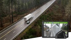 Purpose-built HD camera setup provides a live view down each side of the rig, blind-spot monitoring, and automatic incident recording. Purpose-built HD camera setup provides a live view down each side of the rig, blind-spot monitoring, and automatic incident recording.