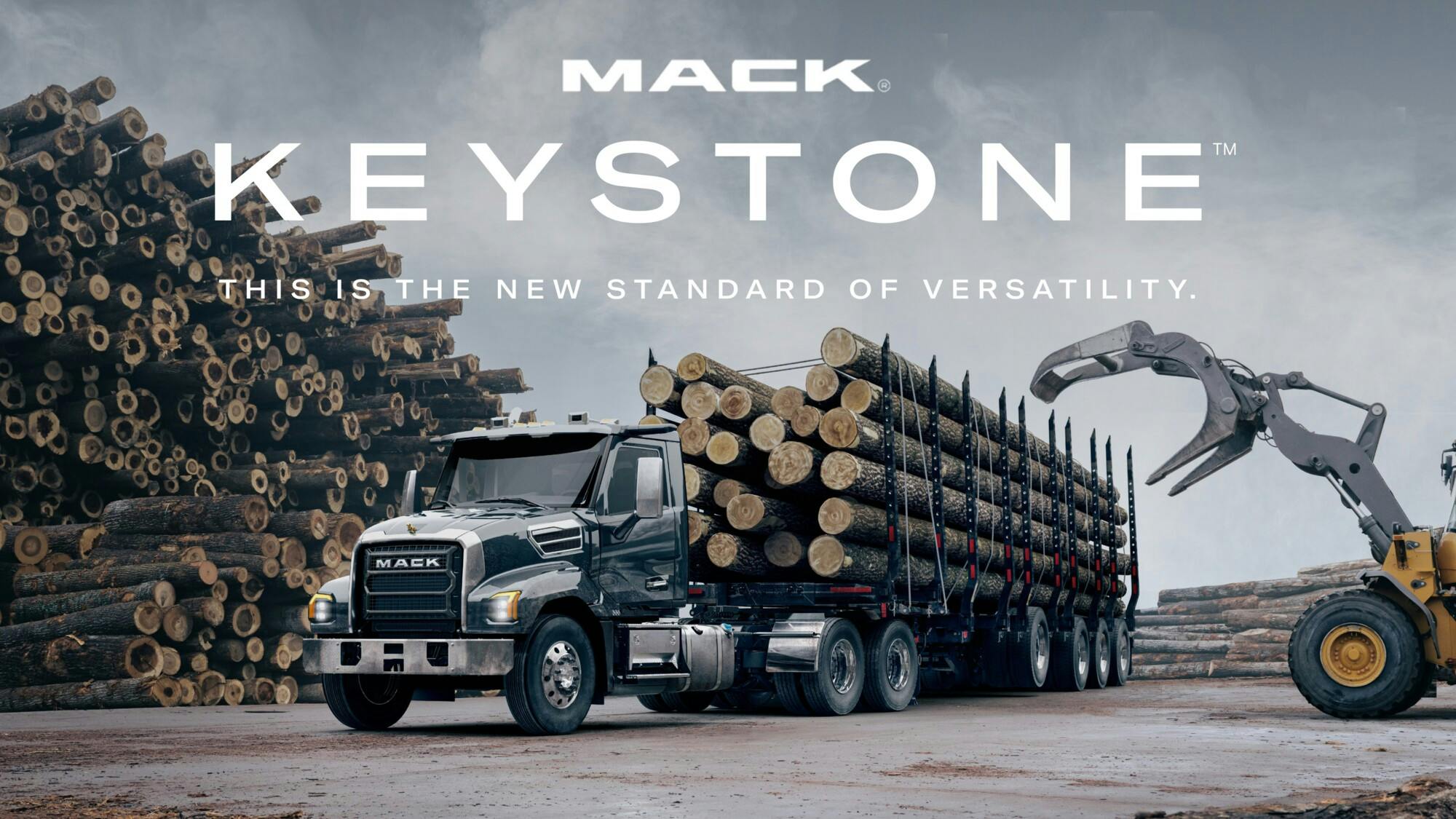 Mack Trucks has launched the Keystone, a purpose-built Class 8 vocational tractor designed for tough on- and off-road conditions, featuring advanced safety, driver comfort, and durability, available globally in Q3 2026.