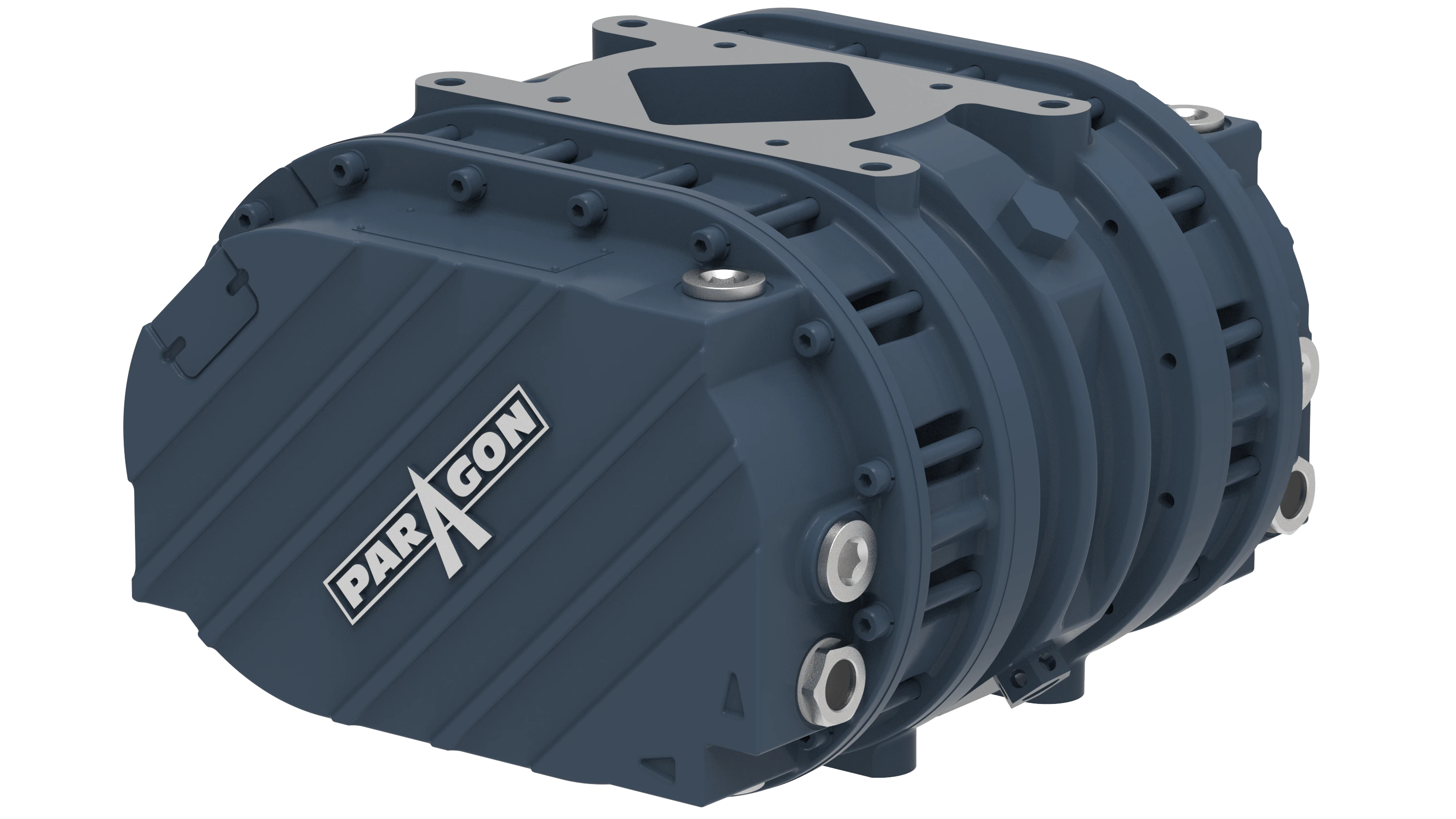 The Paragon P858e pneumatic truck blower offers advanced dry bulk transport capabilities with extended RPM range, higher airflow, and fuel savings, reducing downtime and operational costs.