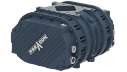 The Paragon P858e pneumatic truck blower offers advanced dry bulk transport capabilities with extended RPM range, higher airflow, and fuel savings, reducing downtime and operational costs. The Paragon P858e pneumatic truck blower offers advanced dry bulk transport capabilities with extended RPM range, higher airflow, and fuel savings, reducing downtime and operational costs.