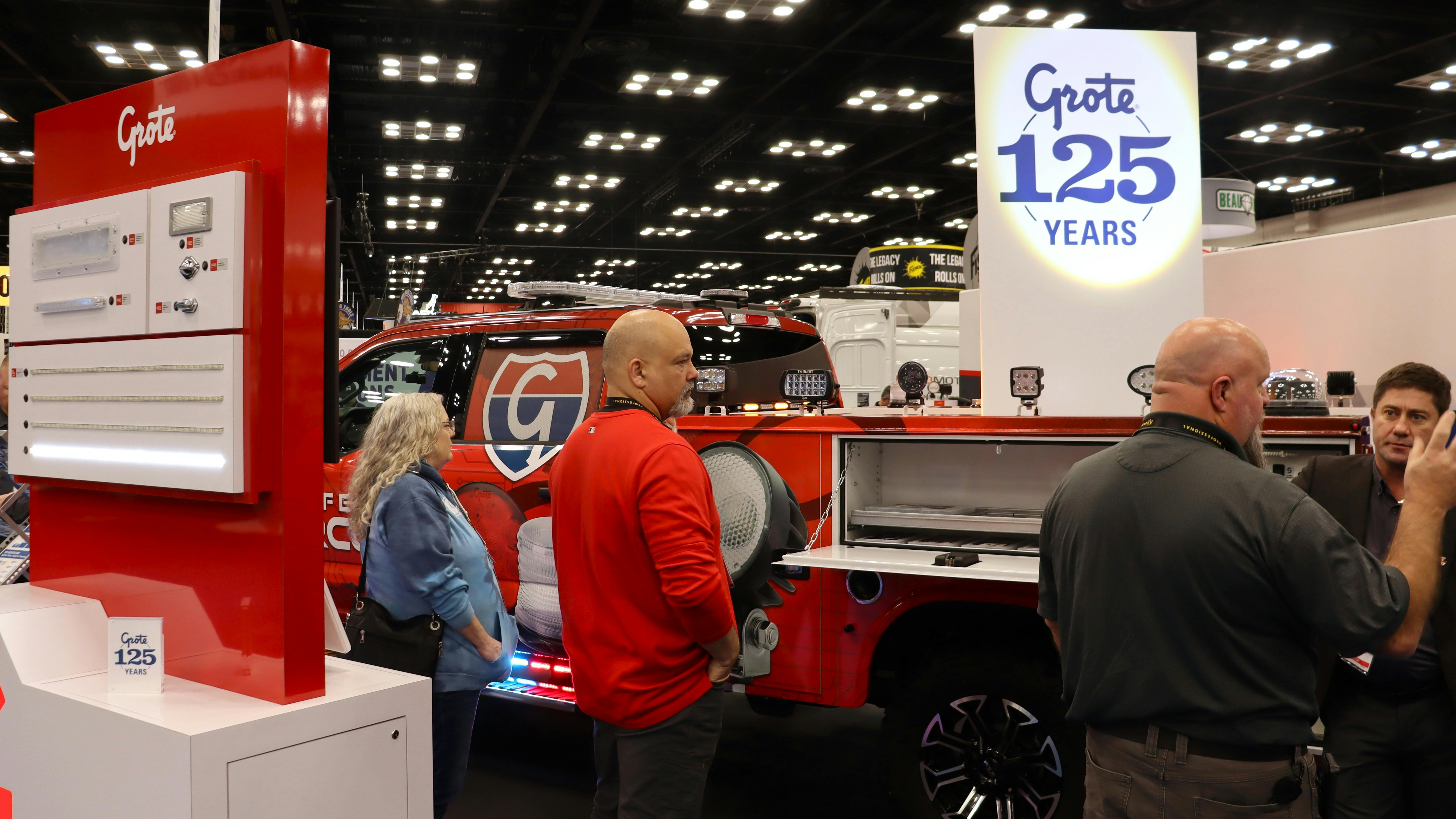 Grote Industries, founded in 1901, celebrates 125 years of pioneering advancements in vehicle lighting, wiring, and safety systems, emphasizing innovation, family values, and customer partnership.