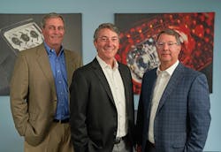 Grote Industries leadership today includes, from left to right, Mike Grote, general manager for Asia; COO John Grote; and CEO Dominic Grote. Grote Industries leadership today includes, from left to right, Mike Grote, general manager for Asia; COO John Grote; and CEO Dominic Grote.