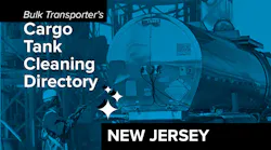 Text describing directory section over photo of man cleaning exterior of tank trailer
