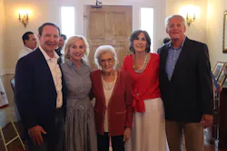 Louisiana Gov. Jeff Landry, at left, joined Gaubert Oil's 100th anniversary celebration at the Ducros Home in Schriever, Louisiana. Louisiana Gov. Jeff Landry, at left, joined Gaubert Oil's 100th anniversary celebration at the Ducros Home in Schriever, Louisiana.