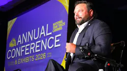 Former Army Ranger Ryan Davis, who lost both legs and his right arm in combat, delivered the keynote address during the 2026 NTTC Annual Conference in Baltimore, Maryland.