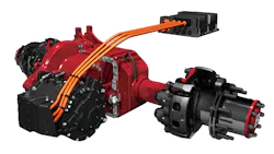 Hendrickson introduces ElecTraax, a lightweight, high-efficiency electric drive axle designed for Class 6–7 medium-duty trucks, featuring an integrated ePowertrain that maximizes efficiency and range. Hendrickson introduces ElecTraax, a lightweight, high-efficiency electric drive axle designed for Class 6–7 medium-duty trucks, featuring an integrated ePowertrain that maximizes efficiency and range.