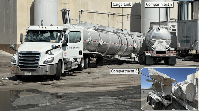 The NTSB is investigating a fatal explosion involving a chemical tank trailer carrying sodium hydroxide at a North Carolina facility, with preliminary findings highlighting possible safety lapses and equipment issues.