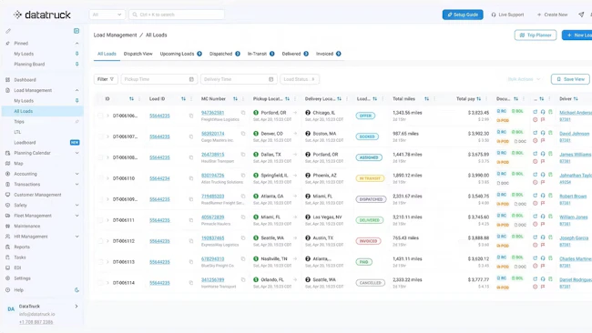 Datatruck has expanded its fuel integration network to 16 partners, providing carriers with real-time access to critical cost data, streamlining operations, and improving financial visibility for small fleets without dedicated data teams.