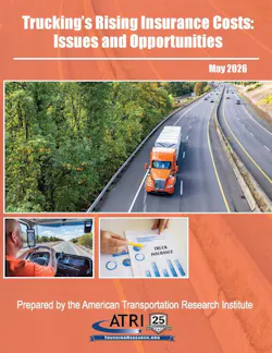 A new ATRI report examines the evolving insurance landscape, which includes higher excess coverage costs for trucking companies, and the outlines the benefits of tailored risk management plans, enabling fleets to navigate rising costs more effectively. A new ATRI report examines the evolving insurance landscape, which includes higher excess coverage costs for trucking companies, and the outlines the benefits of tailored risk management plans, enabling fleets to navigate rising costs more effectively.
