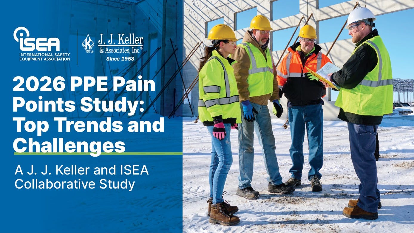 The 2026 PPE Pain Points Study from ISEA and JJ Kller reveals ongoing challenges in PPE compliance, fit, and safety culture across industries, emphasizing the need for improved worker engagement and program management.