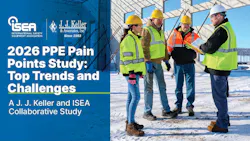 The 2026 PPE Pain Points Study from ISEA and JJ Kller reveals ongoing challenges in PPE compliance, fit, and safety culture across industries, emphasizing the need for improved worker engagement and program management. The 2026 PPE Pain Points Study from ISEA and JJ Kller reveals ongoing challenges in PPE compliance, fit, and safety culture across industries, emphasizing the need for improved worker engagement and program management.