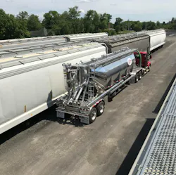 Ee-Jay Motor Transports currently runs four AutoLoad-equipped tank trailers and plans to buy two more. Ee-Jay owner Marc Powers calls system adoption a 'no-brainer.'