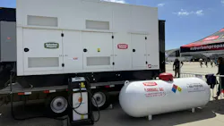 Renewable propane-powered generators supplied energy to battery storage systems that powered EV charging during NASCAR race weekend at Naval Base Coronado in San Diego. The first-of-its-kind collaboration between Suburban Propane, ABB, Kempower, and NASCAR demonstrated how renewable propane can provide reliable, lower-carbon power for DC fast charging in locations where grid access is limited or temporary.
