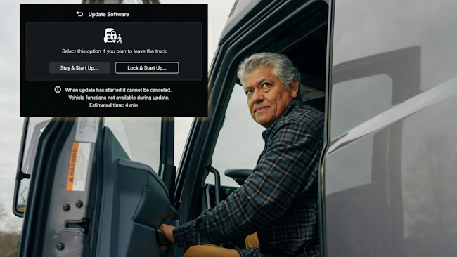 Mack Trucks is making remote software updates easier with the new Lock & Leave enhancement that allows remote software updates to complete unattended after the driver parks, locks the truck, and walks away.