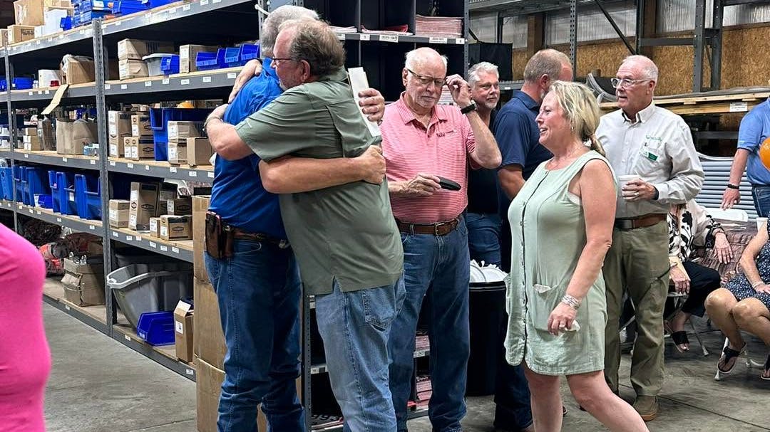 Long-time parts manager Bruce Cornelius recently retired after 42 years of dedicated service at Werts Welding & Tank Service.
