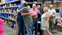 Long-time parts manager Bruce Cornelius recently retired after 42 years of dedicated service at Werts Welding & Tank Service.