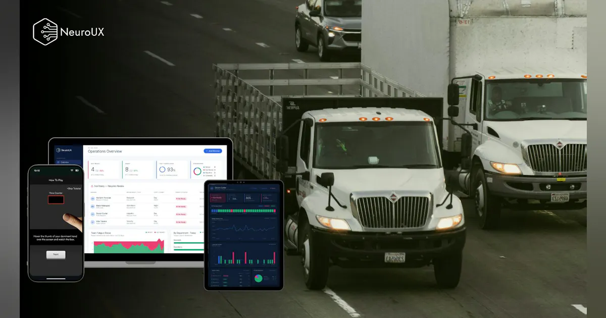 NeuroUX launches ‘objective' fatigue monitoring platform