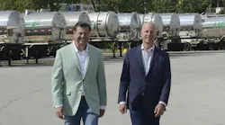 Bob Heniff, Heniff Transportation Systems founder and CEO, at left, and Leon Lupina, Heniff vice president of safety, walk the walk when it comes to the carrier's uncompromising safety vision.