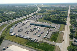 Heniff's 25-acre Hazel Crest facility includes a tank container depot, a maintenance and repair shop, and a tank cleaning facility.
