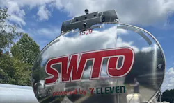 SWTO's comprehensive Samsara safety system utilizes inward- and outward-facing lenses alongside up to six auxiliary cameras to monitor activities and correct risky behaviors.