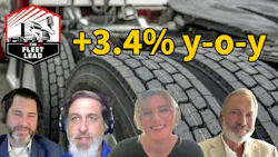 From left to right, Fleet Maintenance’s John Hitch, Bulk Transporter’s Jason McDaniel, FleetOwner’s Jade Brasher, and Trailer/Body Builders’ Kevin Jones gather for a panel discussion to break down the American Transportation Research Institute’s report on the rising costs of trucking in this episode of The Fleet Lead.