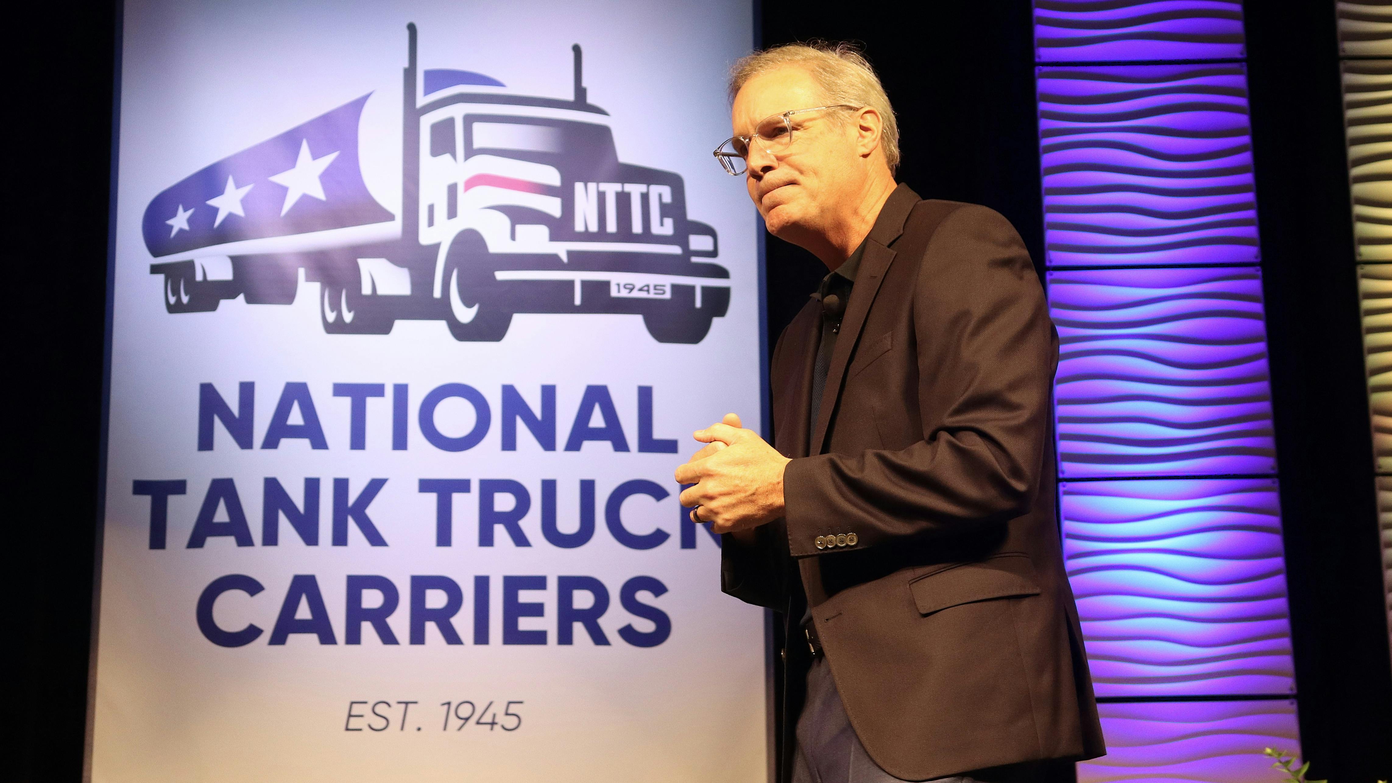 Chris Spear, who spoke at Tank Truck Week 2024 in Charlotte, North Carolina, abrubtly stepped down as American Trucking Associations president and CEO on Aug. 21.