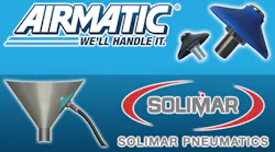 Airmatic has announced its new status as an authorized distributor for Solimar Pneumatics, enhancing its ability to support customers with advanced dry bulk material handling solutions including silo fluidizers and dust filters.
