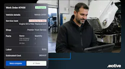 Motive Maintenance health insights combine defects identified in inspections and service schedules with vehicle and asset availability so teams know what needs attention.