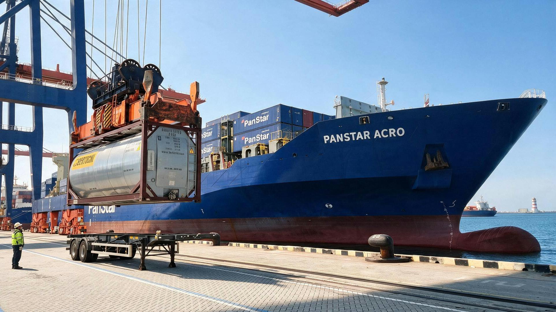 Bertschi Group conducted a pioneering trial by deploying ISO tank containers on the ice-class PanStar Acro vessel via the Northern Sea Route, aiming to shorten Asia-Europe transit times and enhance supply chain resilience amid disruptions.