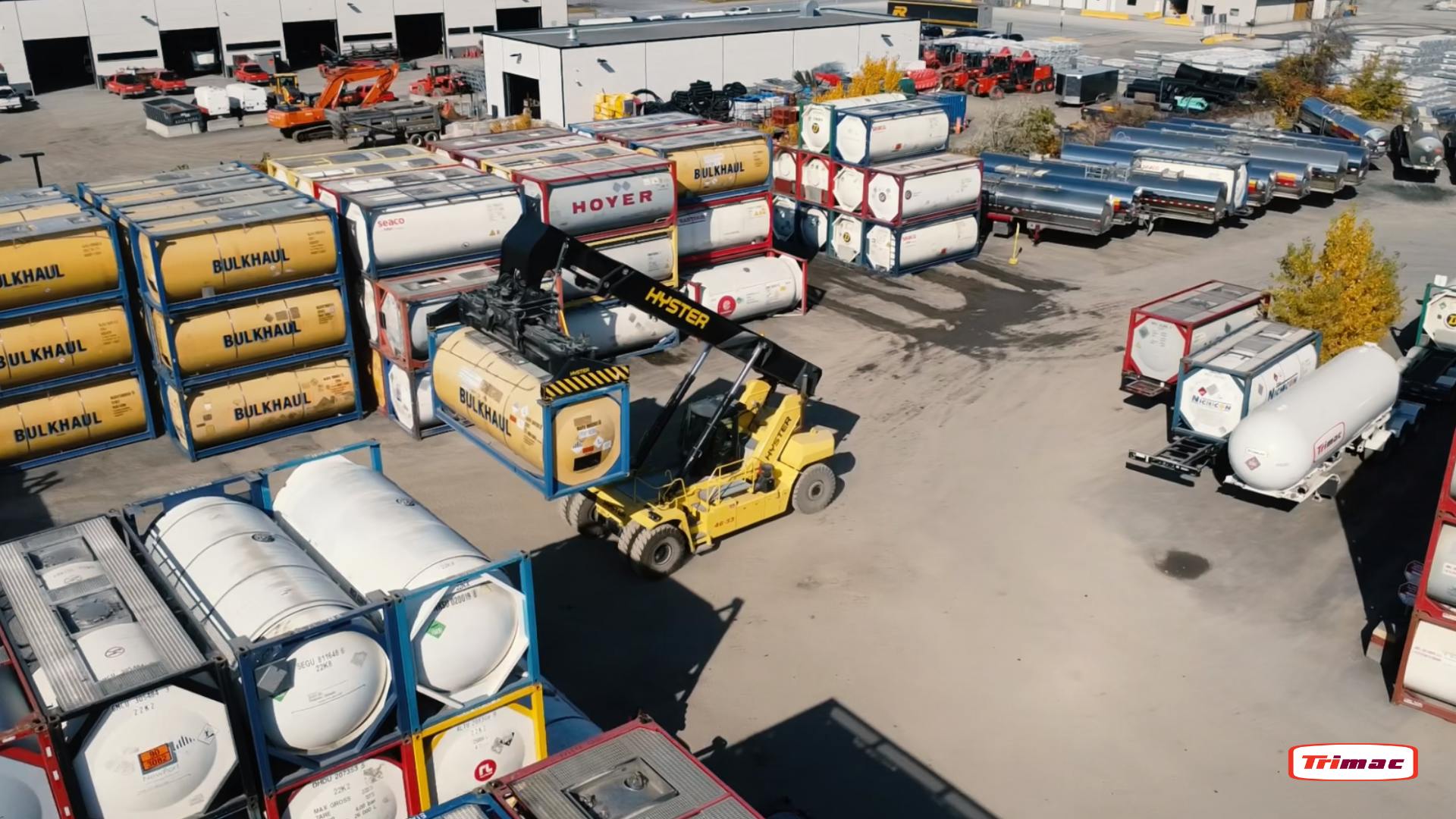 Trimac Houston-area ISO tank depot